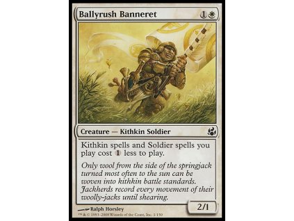 Ballyrush Banneret (Foil NE, Stav Near Mint)