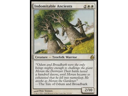 Indomitable Ancients (Foil NE, Stav Near Mint)