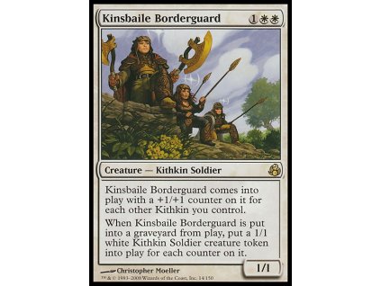 Kinsbaile Borderguard - NON ENG CHI (Foil NE, Stav Near Mint)