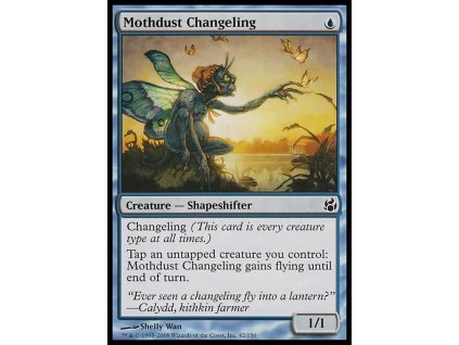 Mothdust Changeling (Foil NE, Stav Near Mint)