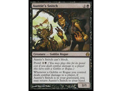 Auntie's Snitch