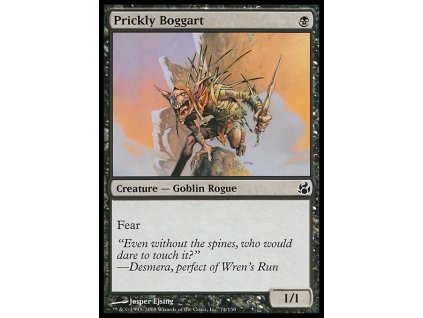 Prickly Boggart (Foil NE, Stav Near Mint)