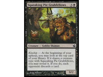 Squeaking-Pie Grubfellows (Foil NE, Stav Near Mint)