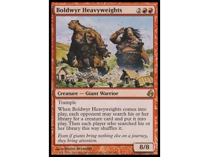 Boldwyr Heavyweights (Foil NE, Stav Played)