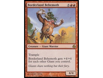 Borderland Behemoth (Foil NE, Stav Light Played)