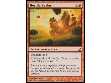 Hostile Realm (Foil ANO, Stav Near Mint)