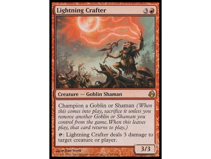 Lightning Crafter (Foil NE, Stav Light Played)
