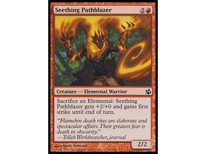Seething Pathblazer (Foil ANO, Stav Near Mint)