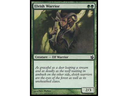 Elvish Warrior (Foil NE, Stav Near Mint)