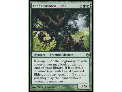 Leaf-Crowned Elder (Foil NE, Stav Light Played)