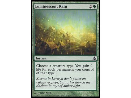 Luminescent Rain (Foil NE, Stav Near Mint)