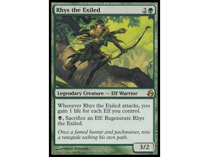 Rhys the Exiled (Foil NE, Stav Near Mint)