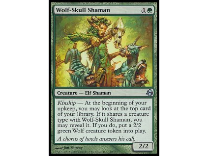 Wolf-Skull Shaman (Foil NE, Stav Near Mint)