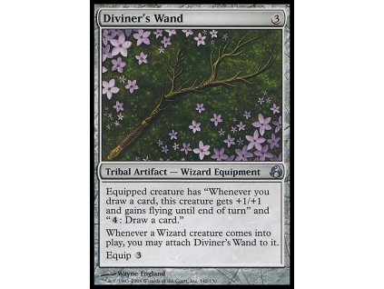 Diviner's Wand (Foil NE, Stav Near Mint)