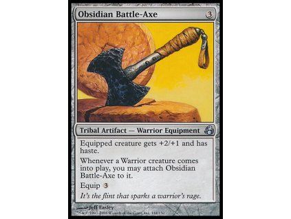 Obsidian Battle-Axe