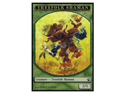 Treefolk Shaman token (Foil NE, Stav Near Mint)