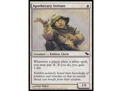 Apothecary Initiate (Foil NE, Stav Near Mint)