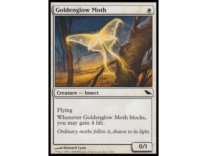 Goldenglow Moth (Foil NE, Stav Near Mint)