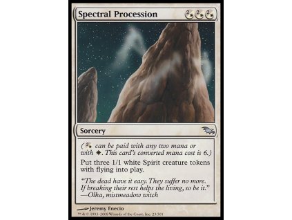 Spectral Procession - NON ENG RUS (Foil NE, Stav Near Mint)