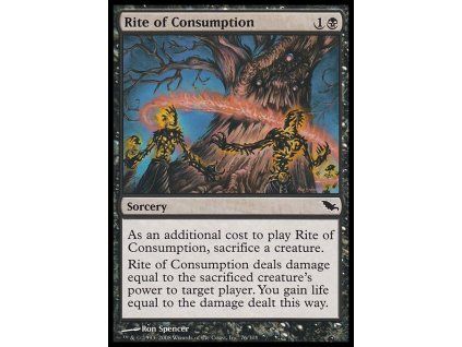 Rite of Consumption