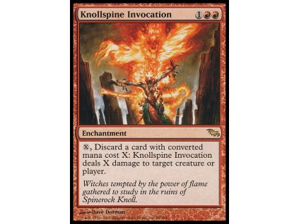 Knollspine Invocation (Foil NE, Stav Light Played)