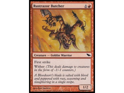 Rustrazor Butcher (Foil ANO, Stav Near Mint)