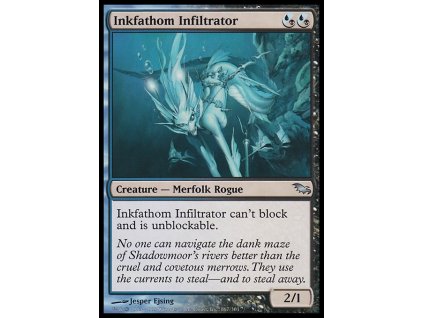 Inkfathom Infiltrator (Foil NE, Stav Light Played)