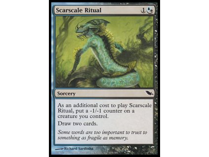 Scarscale Ritual (Foil NE, Stav Near Mint)