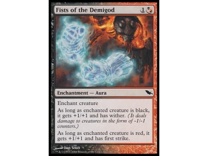 Fists of the Demigod (Foil NE, Stav Near Mint)