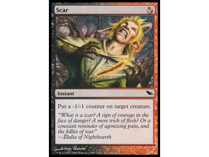 Scar (Foil NE, Stav Near Mint)
