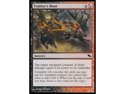 Traitor's Roar (Foil NE, Stav Near Mint)