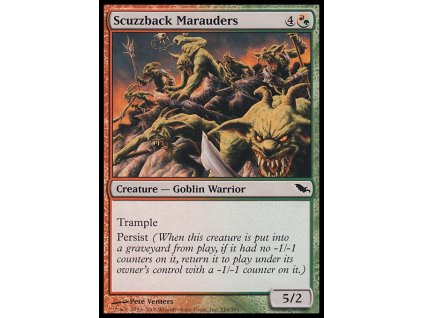 Scuzzback Marauders (Foil NE, Stav Near Mint)