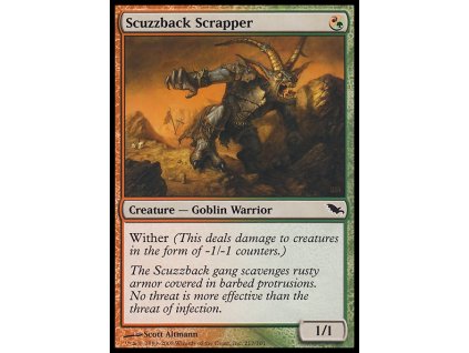 Scuzzback Scrapper (Foil NE, Stav Near Mint)