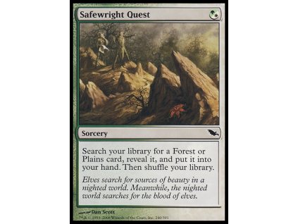 Safewright Quest (Foil NE, Stav Near Mint)