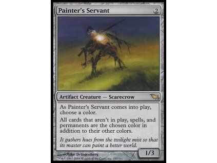 Painter's Servant