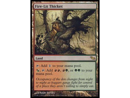 Fire-Lit Thicket