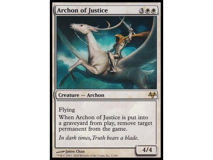 Archon of Justice (Foil NE, Stav Near Mint)