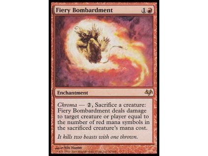 Fiery Bombardment