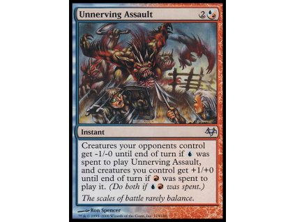 Unnerving Assault (Foil NE, Stav Near Mint)