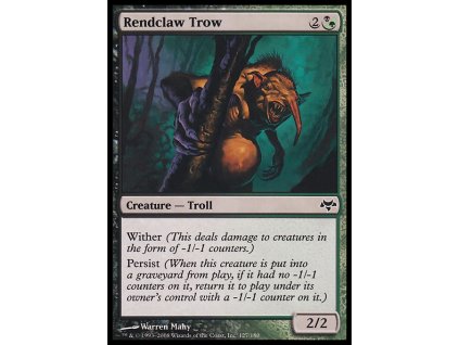 Rendclaw Trow (Foil NE, Stav Near Mint)