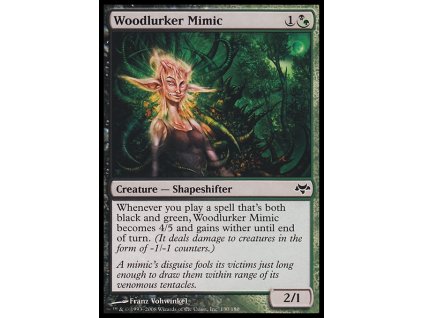 Woodlurker Mimic (Foil NE, Stav Near Mint)