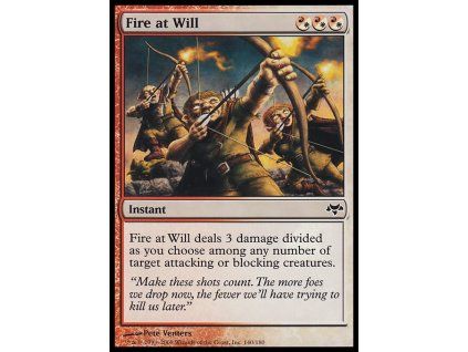 Fire at Will
