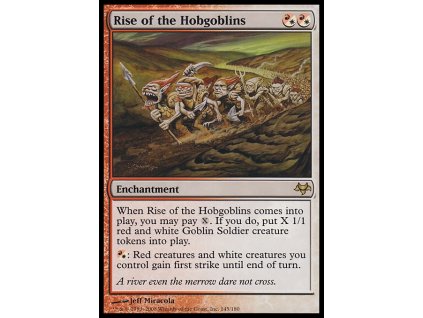 Rise of the Hobgoblins (Foil NE, Stav Light Played)