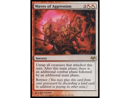 Waves of Aggression (Foil NE, Stav Light Played)