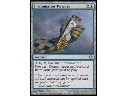 Protomatter Powder