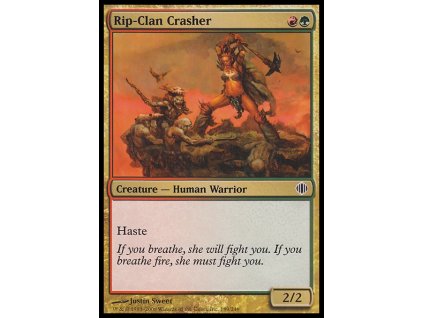 Rip-Clan Crasher (Foil ANO, Stav Near Mint)