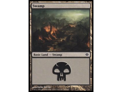 Swamp (Foil ANO, Stav Near Mint)