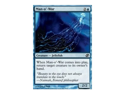 Man-o'-War (Foil NE, Stav Near Mint)