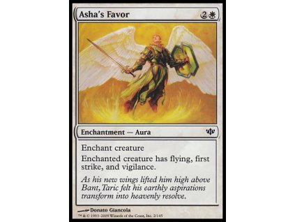 Asha's Favor (Foil ANO, Stav Near Mint)