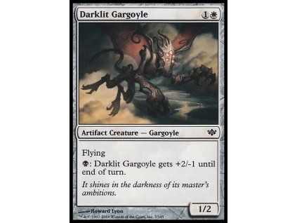 Darklit Gargoyle